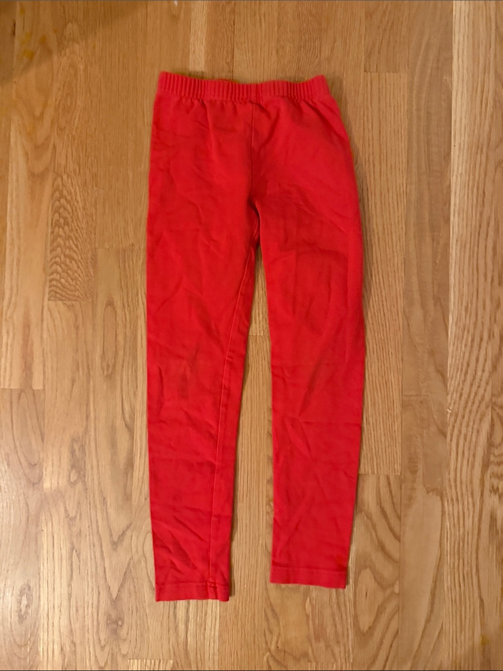 Hanna Andersson Bright Red Kids Stretch Leggings